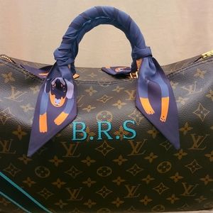 Dachshund purse twilly scarf